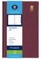 Ryam | Bureau agenda | President Wit NL Mundior | 2025 | Genaaid gebonden | 136 x 207 mm | 14 mnd | Bordeaux |