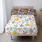 Set beddengoed HappyFriday Moshi Moshi Woodland Multicolour Bed van 105 2 Onderdelen