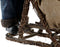 Kerstversiering DKD Home Decor Hout Polyester Kerstman (42 x 25 x 48 cm)