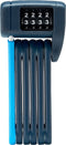Abus Bordo Lite Mini 6055C - Vouwslot 60 cm - Lichtgewicht met cijfercode - Zwart/Blauw