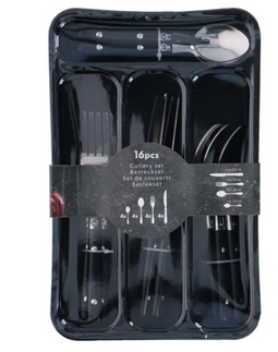 Bestekset 16-delig - Roestvrijstalen Bestek - Voor 4 personen - Modern design (16-delig)