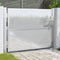 vidaXL - Poort - 100x75 - cm - roestvrij - staal