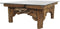 HSM Collection Salontafel Root - 90x90 cm - blank - teak