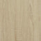 vidaXL - Dressoir - 35,5x35x76 - cm - bewerkt - hout - en - metaal - sonoma - eikenkleur