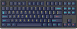 Hello Ganss HS87T - Mechanisch Toetsenbord - Draadloos Bluetooth 4.0 - Donkerblauw