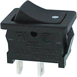 Velleman R1933C - Rockerschakelaar SPST (ON)-OFF - 3A-250V zwart