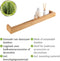 WENKO Wandrek Bambusa 60cm breed - Wandplanchet - Wandplank - Muurplank