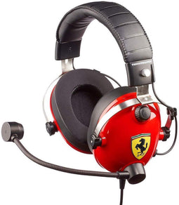 Thrustmaster T.Racing Scuderia Ferrari Edition - Gaming-headset - 50 mm luidsprekers - Ferrari Rosso corsa