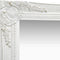 vidaXL - Wandspiegel - barok - stijl - 50x50 - cm - wit