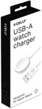 Celly - Apple Watch Charger USB-A - Wit - 2.5W