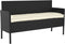 vidaXL - Palletkussens - voor - bank - - - 2 - stuks - - - Crème - - - 150x40x8 - cm - - - Oxford - stof
