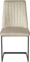 Set van 2 eetkamerstoelen LAVONIA Fluweel Taupe