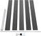 vidaXL - Schuttingpaneel - 175x105 - cm - HKC - zwart