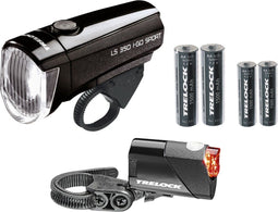 TRELOCK verlichtingsset LS 350 I-GO SPORT 15 LUX / LS 710 SET