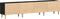 vidaXL - TV - Meubel - Zwart - Eiken - 180x31,5x40 - cm - Geengineerd - Hout