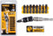 DeWALT DT70518T 10-delige Impact Torsion Schroefbitset + Zwenkbare bit tip houder