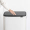 Brabantia Bo Touch Bin Hi - Prullenbak - 60 liter - Soft-touch openingssysteem - White