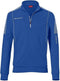 Masita Barca Zip-Sweater - Sweatshirt - Halfzip met steekzakken - blauw - M