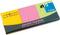 Info sticky notes - Brilliant - 3 x 100 vel - 50x40mm - roze, groen, geel - IN-5653-43