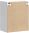 vidaXL - Keukenwandkast - Lucca - bewerkt - hout - wit