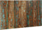 vidaXL - Hoofdbord - 140 - cm - massief - gerecycled - hout - meerkleurig