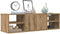 vidaXL - Wandkast - 101x30x29 - cm - bewerkt - hout - artisanaal - eikenkleurig