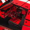 UNIDRAGON Houten 3D Puzzel Voor Volwassenen Woosaic - Stallion GT Rood - 248 stukjes - 25,5x11x7,5 cm