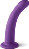 Virgite Strap-on Harnas met paarse dildo - maat S