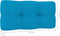 vidaXL - Palletkussen - 80x40x12 - cm - stof - blauw