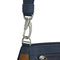 Travelon Heritage - Anti-diefstal Saddle Crossbody - RFID snijbestendige band vergrendelbare ritsen - Indigo