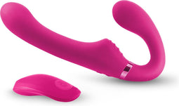 Strapless strap-on dildo ShiShi Midnight Rider - roze