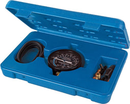 Silverline Vacuüm- en brandstofpompdruktester - 0-10 PSI - Inclusief accessoires en opbergkoffer