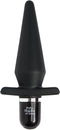 Fifty Shades Siliconen Vibrating Buttplug - Zwart