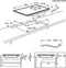 AEG TK85IM0FRB - Inductiekookplaat 80 cm - 5 Flexzones - Roestvrijstalen Frame
