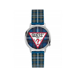 Guess Multicolor Rubber Horloge Voor Een Stijlvolle Look