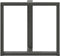 vidaXL - Eettafelpoten - 2 - st - T-vormig - 80x35x(72-73) - cm - staal - antraciet
