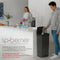 SP Berner Recyclingemmer - Vuilnisemmer voor Recycling - 3 Compartimenten - Zwart
