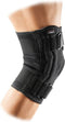 McDavid Kniebandage - Kniesteun met klittenband - Zwart - Maat XXL