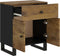 vidaXL - Nachtkastjes - 50x33x60 - cm - massief - mangohout - en - bewerkt - hout