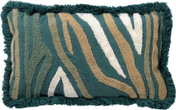 Dutch Decor MISSOURI - Kussenhoes met patroon 30x50 cm Sagebrush Green - groen - met rits