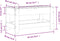 vidaXL - Tuinvoetenbank - 62x30x32 - cm - massief - grenenhout - wasbruin