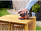 Black & Decker BDCROS18N - Excentrische schuurmachine - Stofopvangzak en schuurgaas - Oranje Zwart