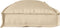 vidaXL - Palletkussen - voor - Bank - Beige - 110x40x8 - cm - Oxford - Stof