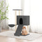 vidaXL - Kattenmeubel - met - sisal - krabpalen - 96 - cm - donkergrijs