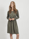 VILA VIJUNER LS DRESS - Jurk met aansnoer taille - M