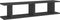 vidaXL - Wandschappen - 2 - st - 90x18x20 - cm - bewerkt - hout - grijs