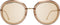 Longines LG0011-H/S 45G Zonnebril - Dames - Bruin