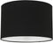 Mexlite K7976SS - Lampenkap - E27 fitting - Zwart ⌀ 40cm