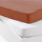P'TIT DODO - Hoeslaken ALL IN ONE - Waterdicht en ademend - 70 x 140 cm - Wit/Terracotta