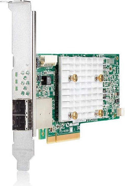 HPE Smart Array E208e-p SR Gen10 - Controller - 2x SAS SFF 8643 - 8x SATA-aansluitingen
